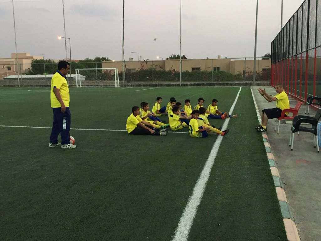 if88fi's tweet photo. جانب من مباراة الأكاديمية U13 مع نادي النصر U13 https://t.co/Jmkgu9lC5Q