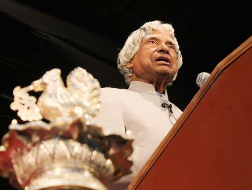 TimesNow's tweet photo. APJ Abdul Kalam's last book 'Advantage India-From Challenge to Opportunity' launched at IIM-Ahmedabad https://t.co/ZJoJsIUhQ9