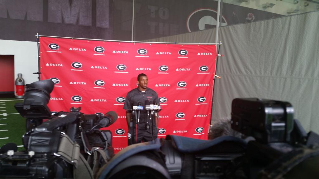 Not sure what to do to help kick start this offense says Uga'S #malcolmmitchell. Everyone needs to be accountable