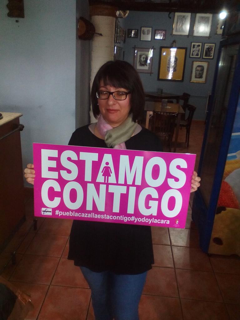 Afimopu's tweet photo. #barcafeteriaalborada también se une a la campaña #pueblacazallaestacontigo #yodoylacara https://t.co/HJ4KyryqW7