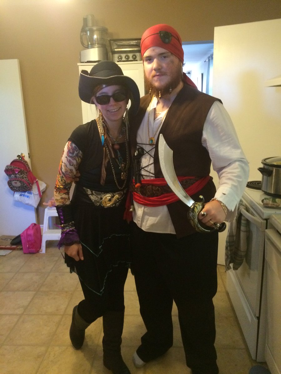 Congratulations to our Facebook Halloween Costume Contest winners Sarah and Shane! Enjoy the <a href="/EscapeRoomNF/">Escape Room Niagara</a>