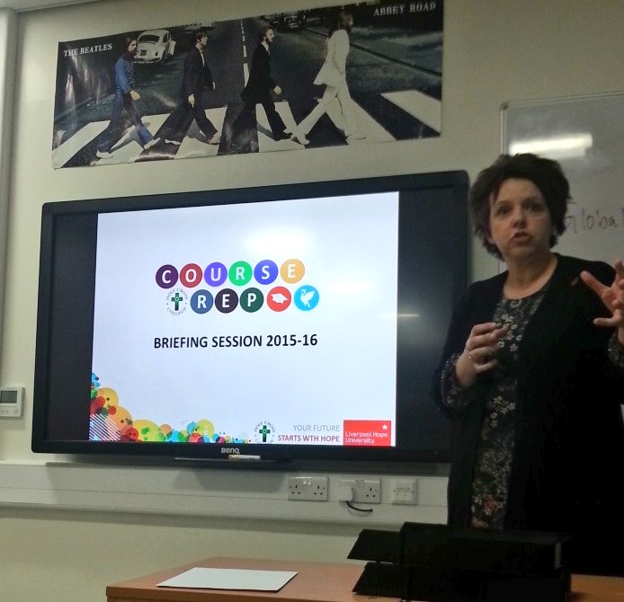 LHSU_VPEdu's tweet image. Good to see students for Course Rep Training in NOH- Holycross in Bury @LiverpoolHopeSU #courserep #training