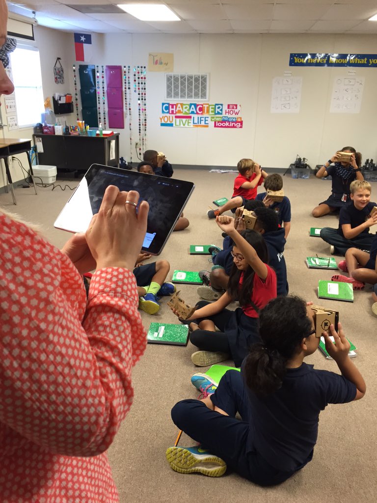 Steph_Colwell's tweet photo. Students @lifeschools ROE are loving their digital learning experience with #GoogleExpeditions today! #LSPride https://t.co/qDsDCQkgJC
