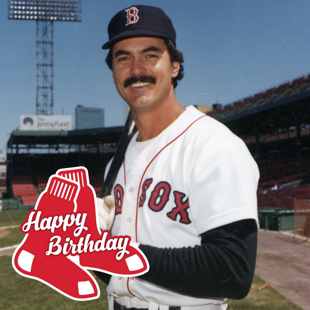 RedSox: Wishing Dwight Evans a happy birthday!  
