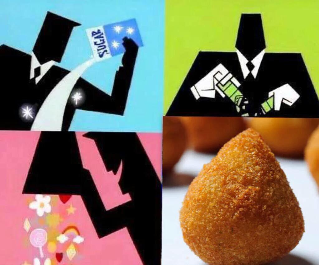 xHeretiic's tweet image. E assim foi criada a perfeita coxinha