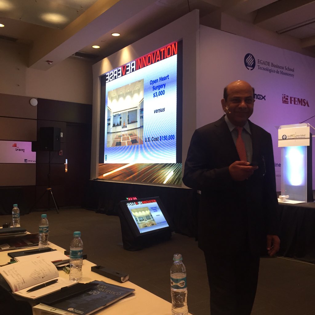 jpmurra's tweet photo. Reverse innovation its radically doing more with less. Amazing examples by @vgovindarajan #EGADEsummit https://t.co/5HV5wpAhfB