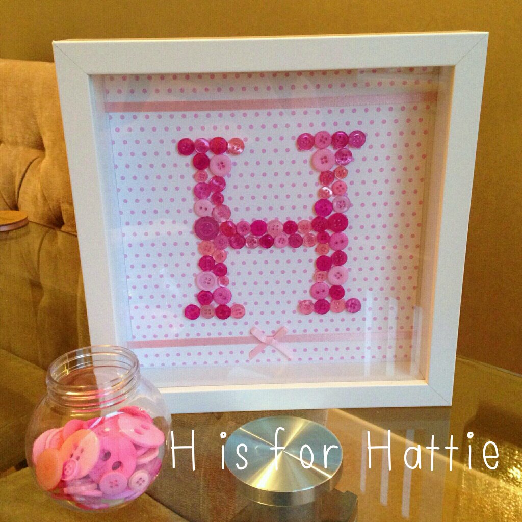 buttonbox_ks's tweet image. #keepsakeframe #newbaby #babyshower #handmade