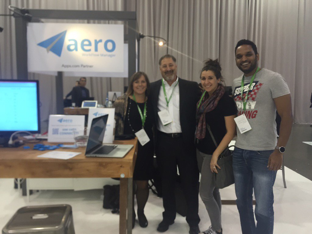 The Aero Booth at QuickBooks Connect 2015