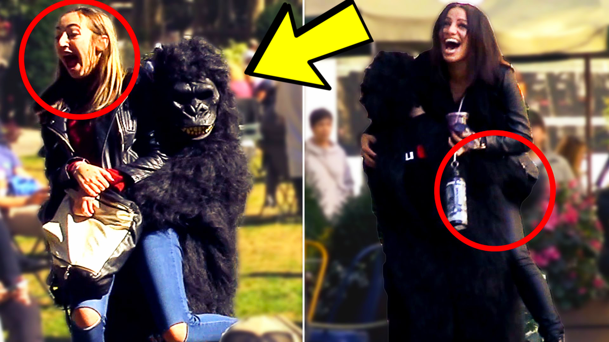PrankHubTV's tweet photo. If you missed our NEW PRANK LAST SUNDAY, WATCH IT NOW! :D

(GORILLA Picking Up Hot GIrls)
https://t.co/1ge0bd7t6N https://t.co/2o0R9fXF3f