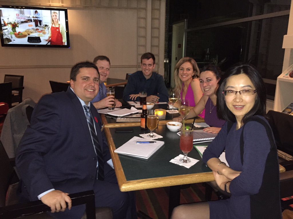 StephanieBLecl's tweet photo. Beautiful NATM's team! Stress' s out, PSFY's done! :) @DeleneKingdom @mcguirecmm @jasonpmcmahon @F55F #lanov2015 https://t.co/sbA9YTSner