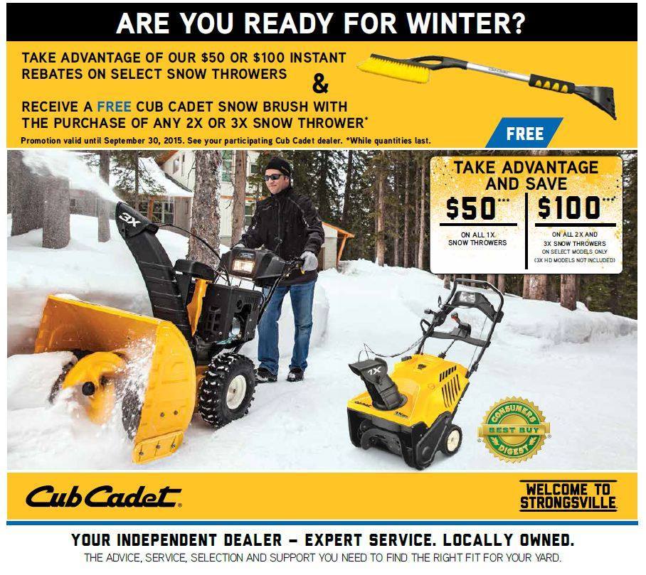 Merrittville's tweet photo. Our #TryEmOutTuesday Update asks are you ready for Winter? https://t.co/qcuziNYljJ @pfgequip and @Cub_Cadet are https://t.co/rSoabWDvRQ