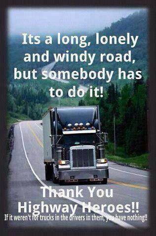 TruckersReport's tweet photo. For real though, somebody has to do it. #ThankYouTruckers https://t.co/ObivoSvFSr