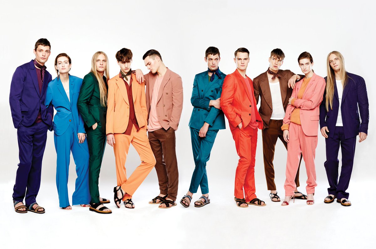 CynergiR's tweet image. RT @wwd: The ultimate attention grabbing trend for spring: wwd.com/menswear-news/…  
What color do you want to wear?