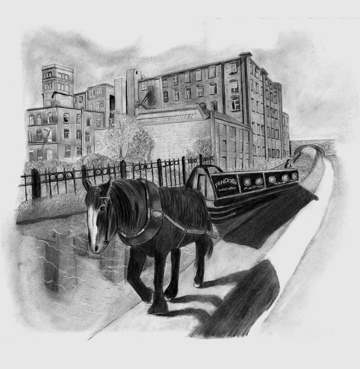 Here is a new piece drawing I did for my cousin...