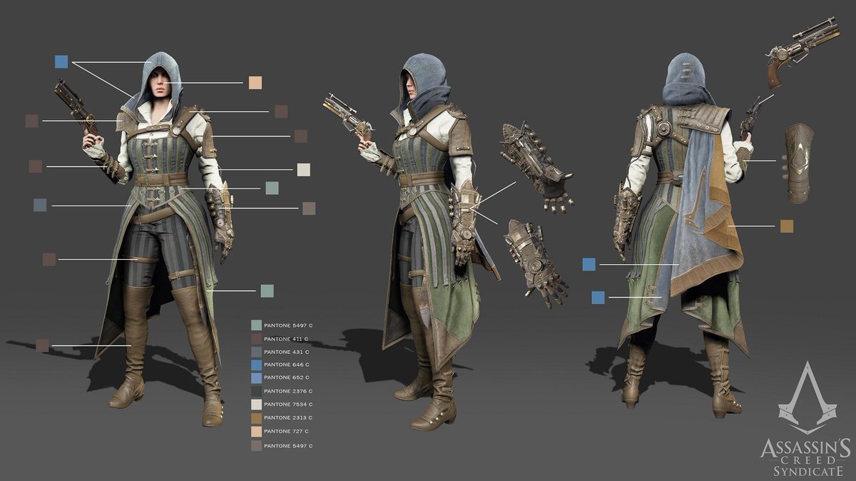 assassinscreed's tweet photo. To celebrate today's Steampunk DLC Pack, we put together some costume reference materials
https://t.co/Lilyy0eM60 https://t.co/GtSKOZ2YuZ