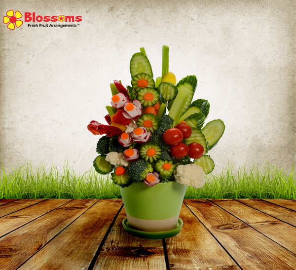 Veggie or fruit bouquets @BlossomsFruitHQ