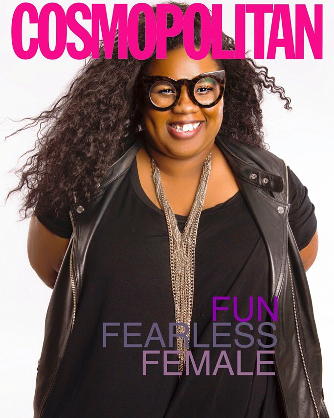 Chauncea's tweet photo. I can finally announce that I've partnered with @Cosmopolitan .
 #cosmogirl #hearstempowers #chauncea https://t.co/u3MoJlX4I2