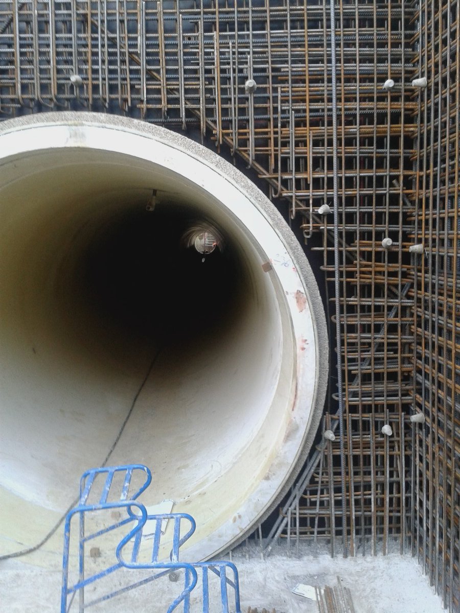 JanGerritsma's tweet photo. Wapening van de wanden van de inlaat spoorduiker nagenoeg gereed @Strukton @rvdwnijmegen https://t.co/edHTAyyCWK
