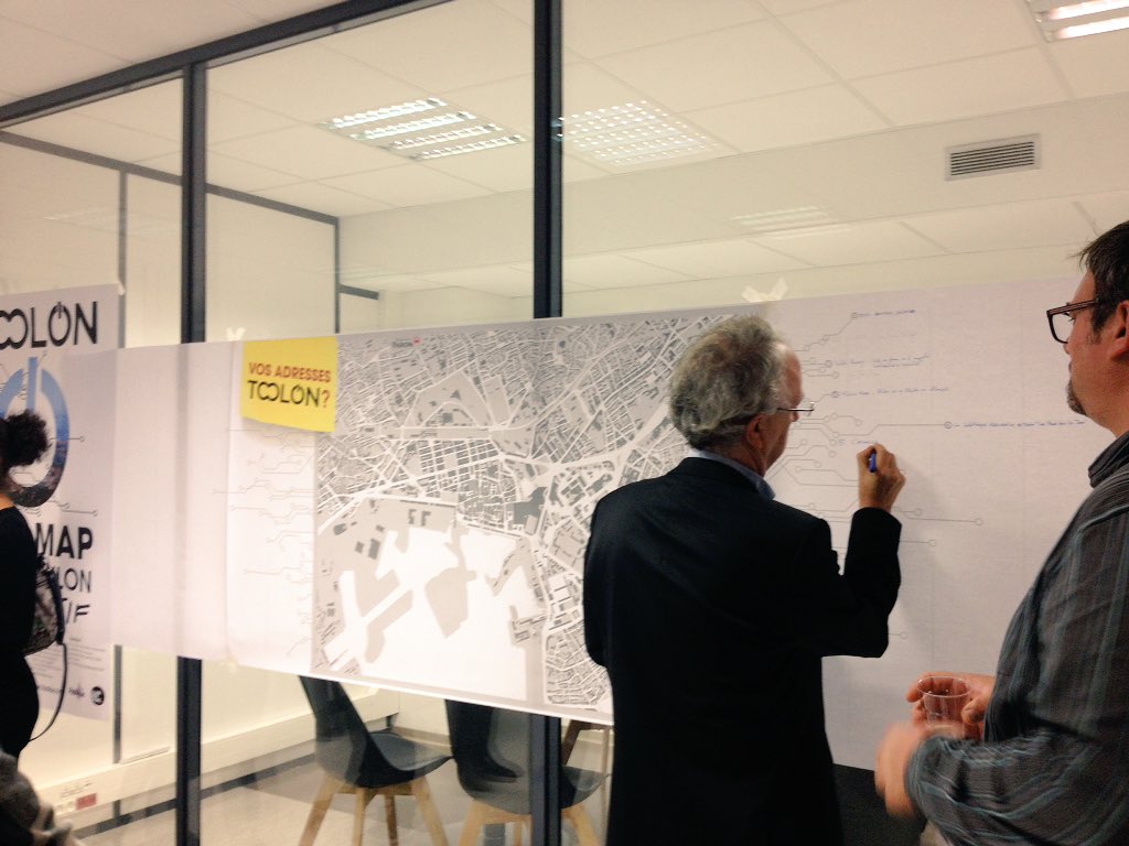 TVT_Innovation's tweet photo. @PatValverde ajoute un lieu sur la city map #TOOLON https://t.co/WrOceupZxm