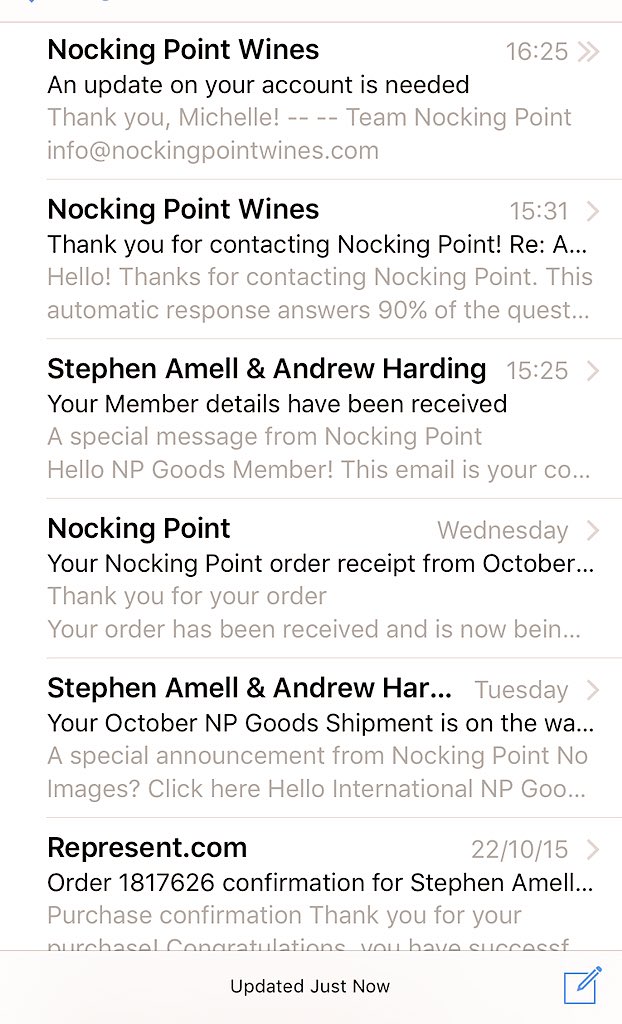 CreativeEyePics's tweet photo. How do you know that November will be a great month? An inbox full of @nockingpoint &amp; @Represent mails! @amellywood https://t.co/XRpwAoFQA3