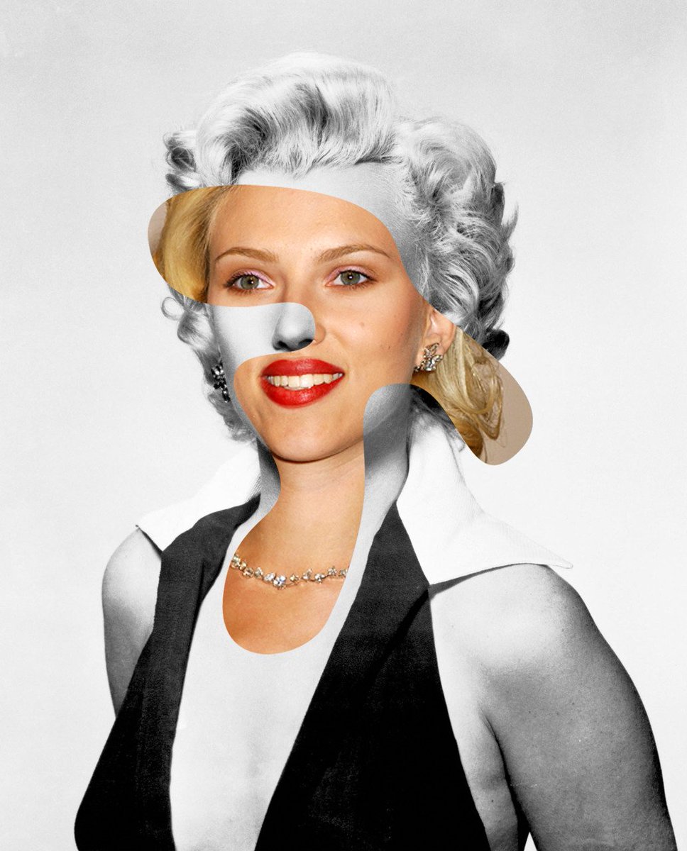 HistoryInPics's tweet photo. Combining classic and modern film icons. Images created by George Chamoun. https://t.co/nQt5JbUq1q
