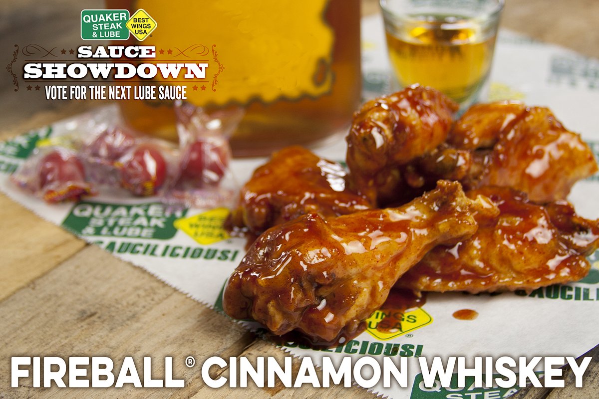 quakersteak's tweet photo. Sauce Showdown is back! Vote now for the next Lube Sauce! #SauceShowdown #ElectionDay https://t.co/ISTbxFbl9j https://t.co/fzbQg2Wqb7