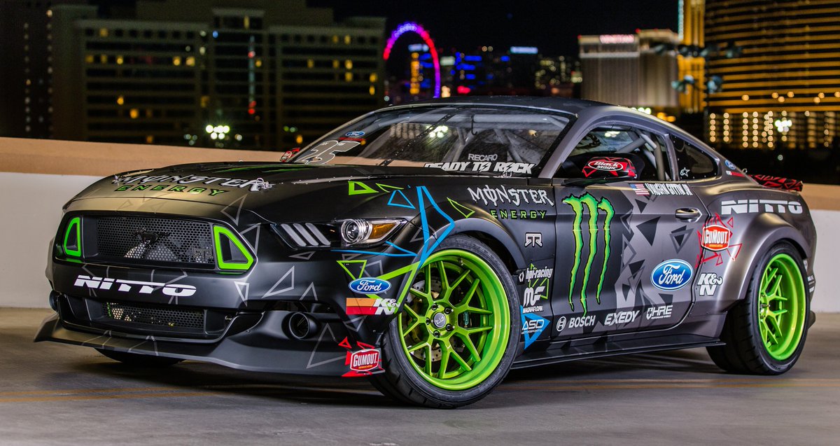 FordRacing's tweet photo. Dave Pericak &amp; @VaughnGittinJr just unveiled the '16 @MonsterEnergy @NittoTire @FordMustang RTR #FordSEMA #SEMA2015 https://t.co/Hdl0FYPxfQ