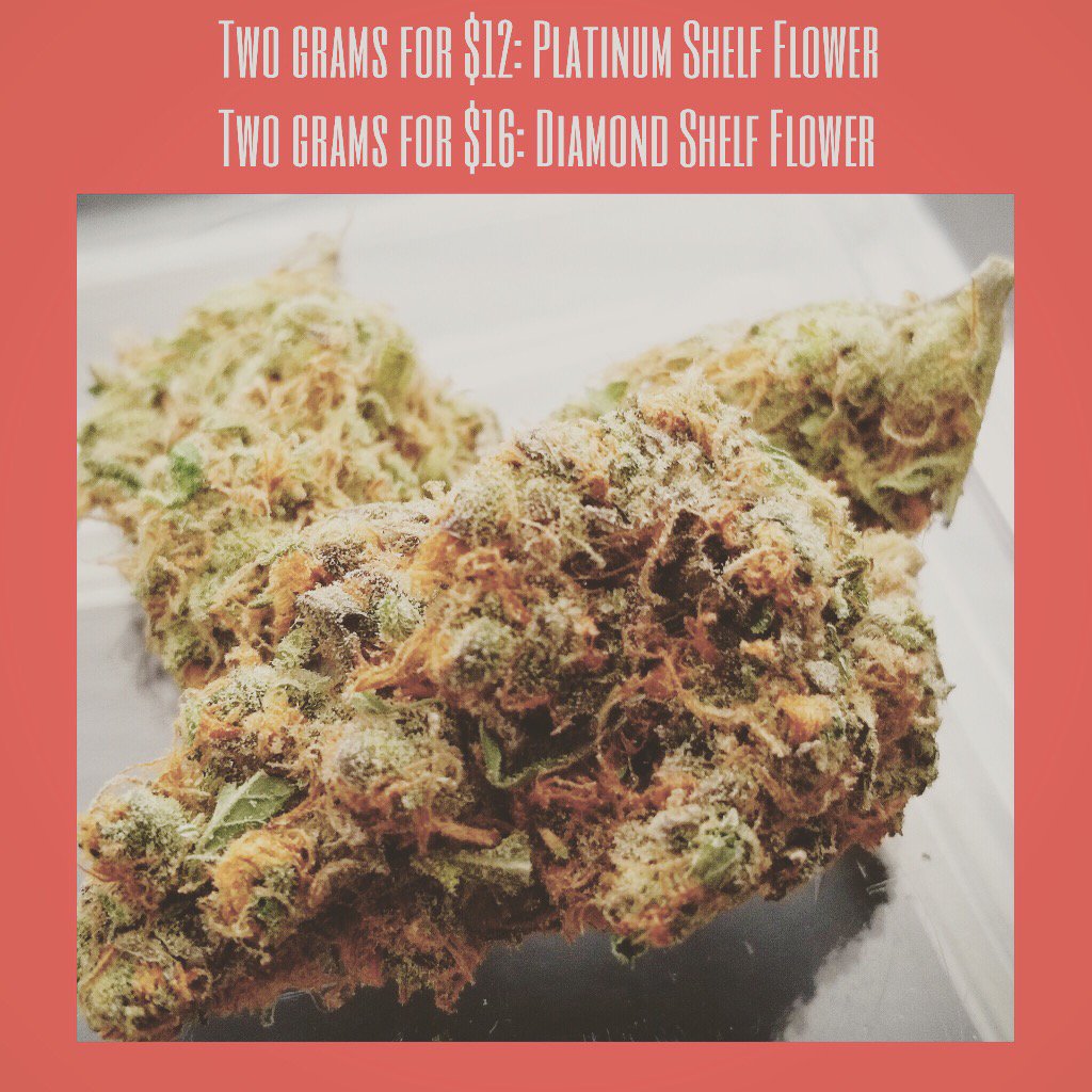 QualittyChoice's tweet photo. #TuesdaySpecial #TwoGrams for $12/$16!  #Platinum #Diamond #NewStrains #quality #TopShelf #Flower #cannabiscommunity https://t.co/k7Ky9wKdFa