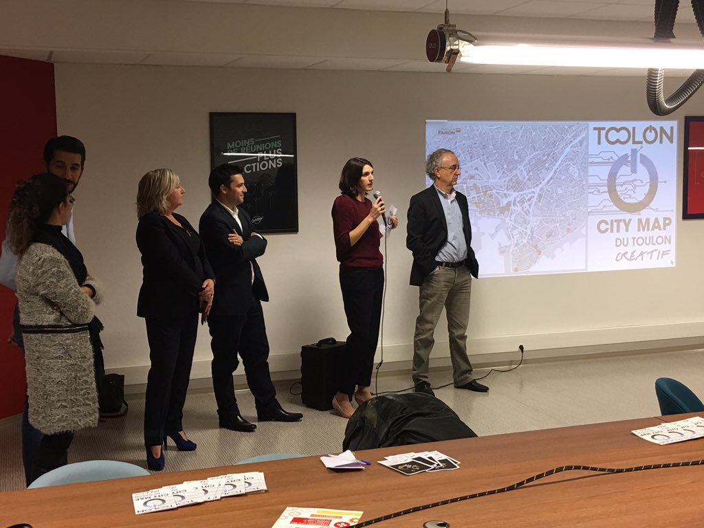 Ben_Pelletier's tweet photo. Présentation ce soir de #Toolon, la City Map de notre belle @VilleDeToulon ! #FrenchTechToulon https://t.co/EwhOQRbNLi