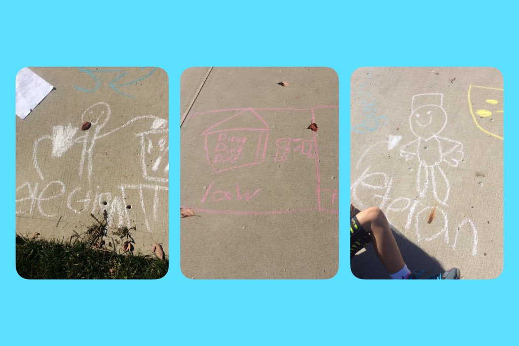 MrsKing2nd's tweet photo. Working on vocabulary outside on this gorgeous afternoon! #TCEcardinals #drawandlabel https://t.co/YqkgB5xbEY