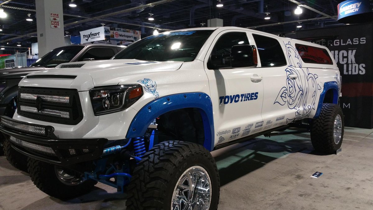 RanchFiberglass's tweet photo. Ranch all set up at the 2015 SEMA Show BOOTH 36127 https://t.co/RwtZfvaXPB