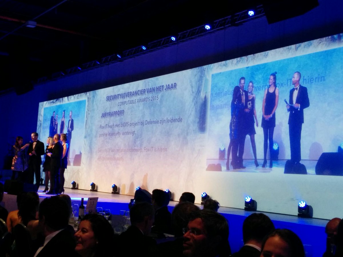 foxit's tweet image. Fox-IT voor de 2e keer verkozen tot securityleverancier van het jaar! #computableawards f0x.nl/1P7YerZ