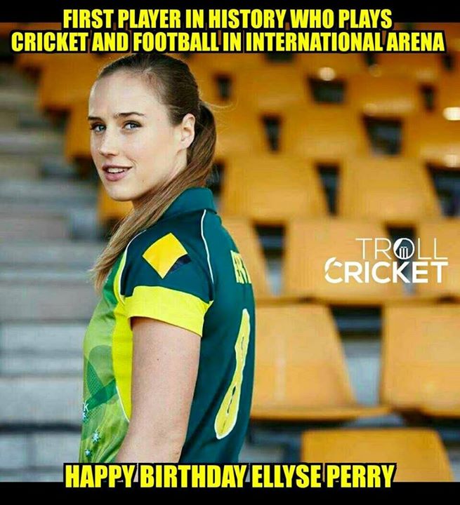 Happy birthday to superstar allrounder, Ellyse Perry! 