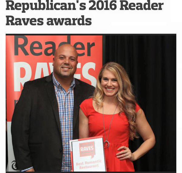 fedrestaurant's tweet photo. Proud to be named @masslivenews Read Raves "Most Romantic Restaurant" AGAIN! https://t.co/yz1WpLQKav https://t.co/4QkX6zg92w