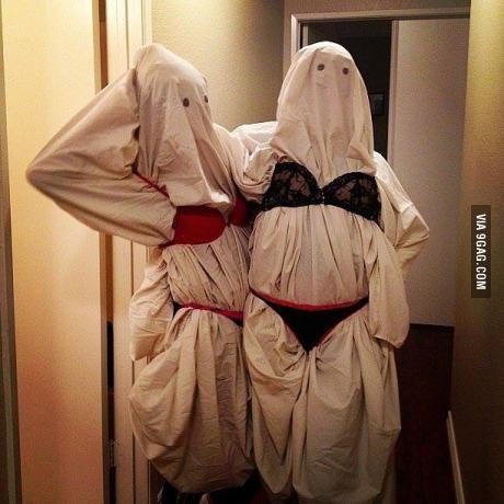 Ghost costumes have changed... 