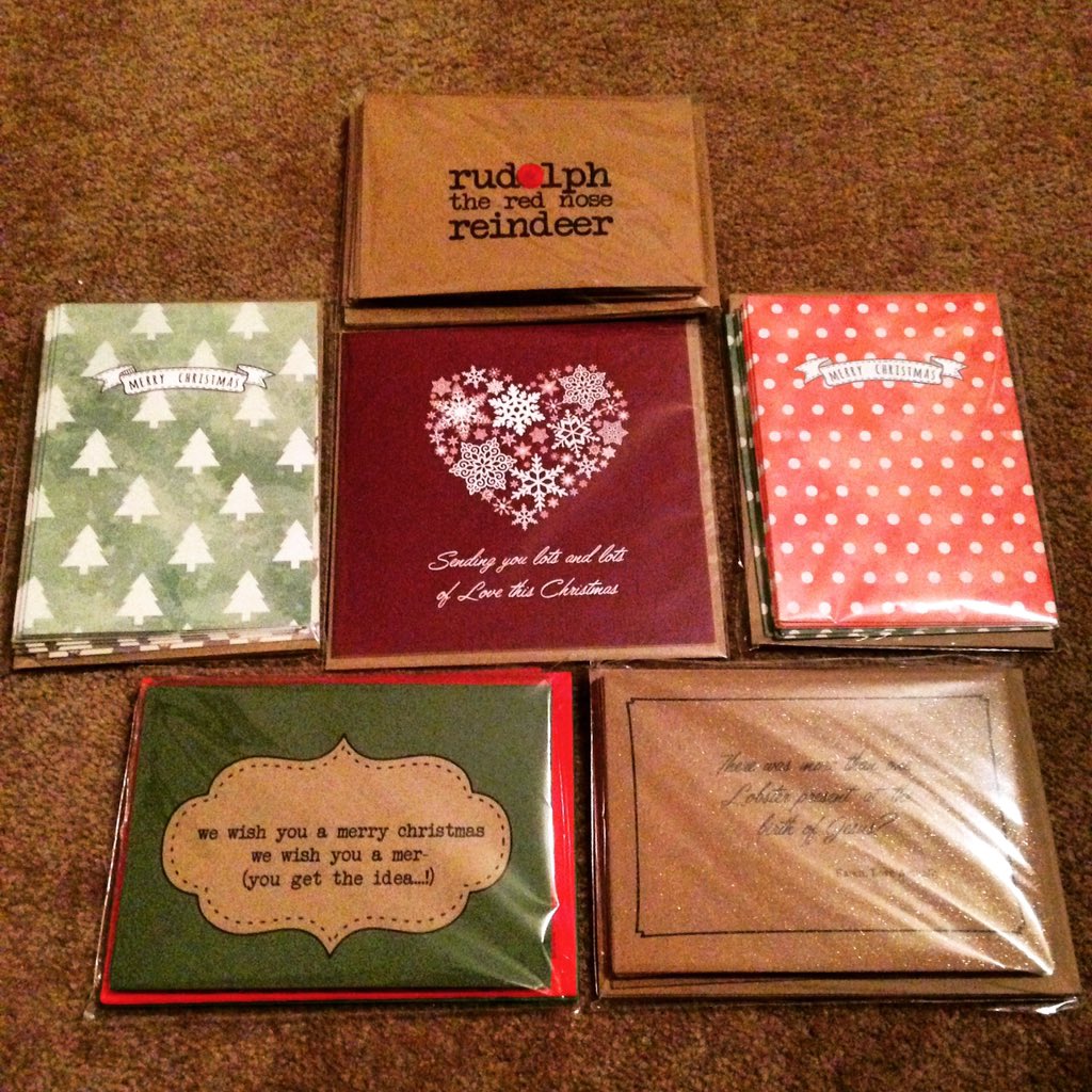 winstanleyactor's tweet photo. So thrilled with my cards from @A_CharlesUK Get yours now! https://t.co/rQuTXaU8Wb #supportlocalbusiness #Christmas https://t.co/73jwS2aBtT