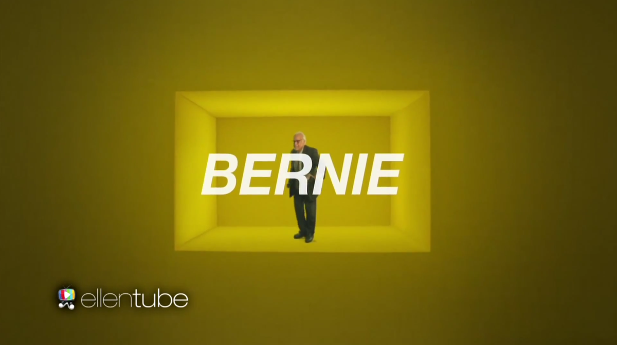 Complex's tweet photo. Ellen just dropped a video of Bernie Sanders dancing to @Drake's "Hotline Bling": https://t.co/vEL2rpCgAJ https://t.co/xOgIr4NBkg