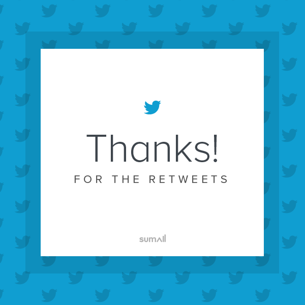 My best RTs this week came from: @resuce8dog #thankSAll Who were yours? sumall.com/thankyou
