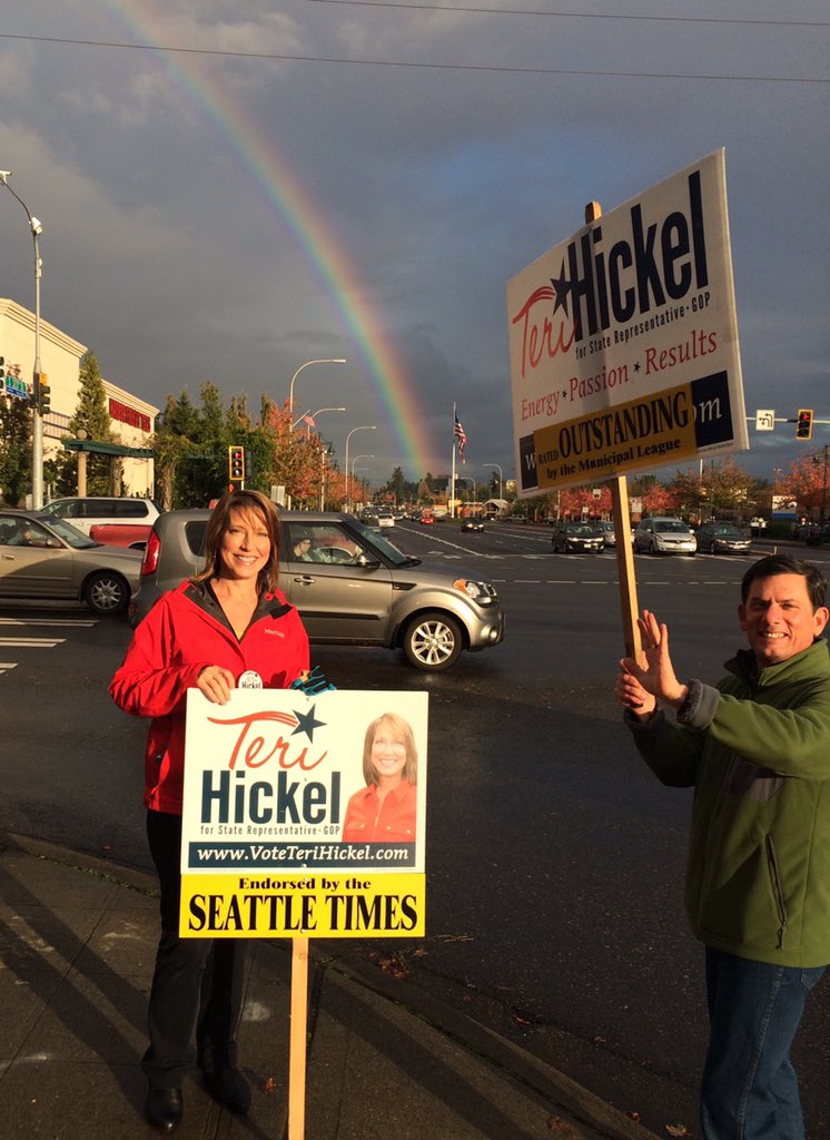 RepTeriHickel's tweet photo. I will miss beautiful moments like this while on the campaign trail. #waelex #waleg https://t.co/uO6vpMVHhW