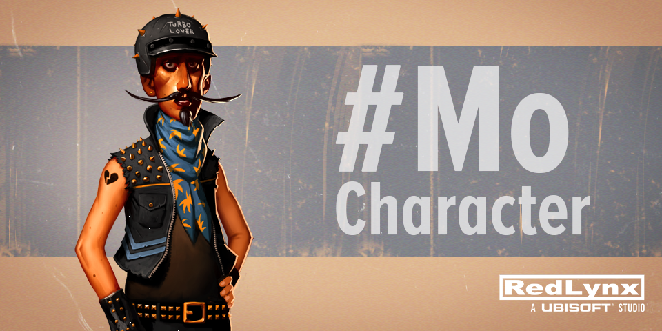 TrialsGames's tweet photo. Turbo Lover is showing #MoCharacter for #Movember2015 #GameArt @SmallGiantGames https://t.co/loWYAONata