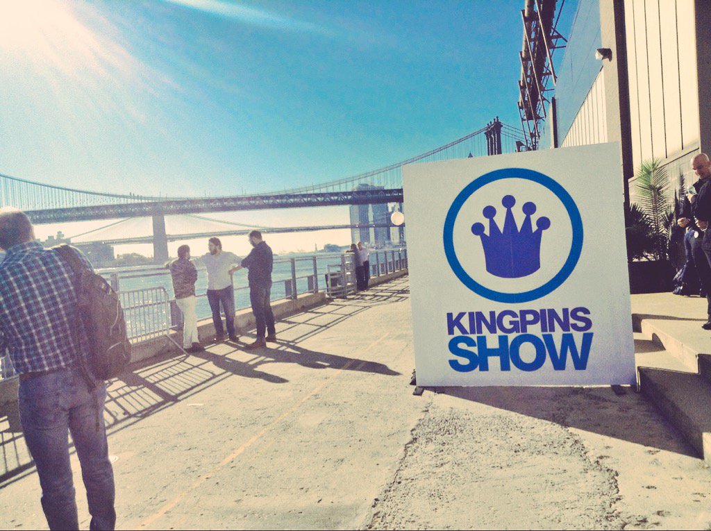 BEAUTIFUL day today here in Manhattan #kingpinsshow #2015 #awesome  #DENIM