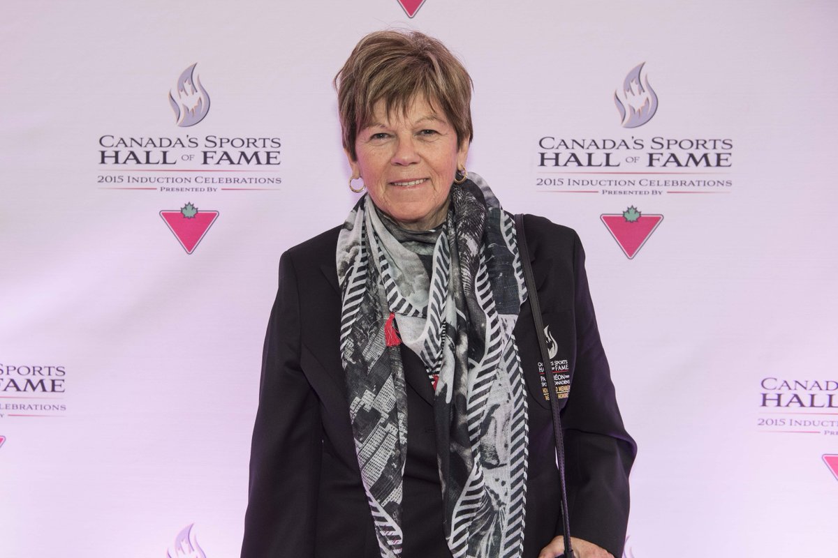sportshall's tweet photo. Jocelyne Bourassa champion for the development of women’s golf in Canada @GolfCanada #YearofSport #Induction2015 https://t.co/KJFtR7CnpH