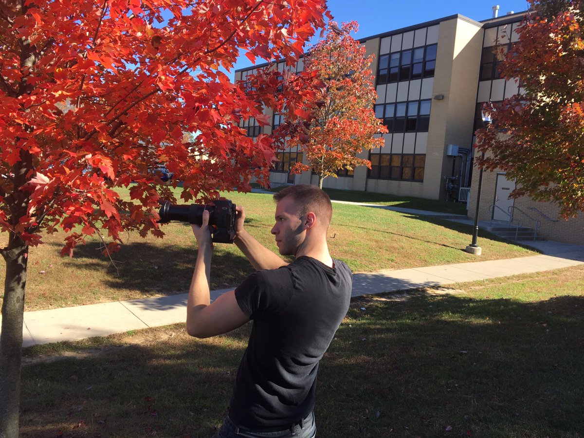 Shooting at Ner Yisrael for their upcoming dinner on November 22