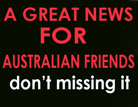 annamariafb9's tweet photo. A #Great News for Australian Friends so all of my Australian friends message me. https://t.co/dBzFANwbe6