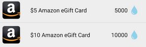 DrizzleApps's tweet image. Keep texting with #DrizzleSMS and use your drops to purchase rewards like @amazon gift cards. #Android