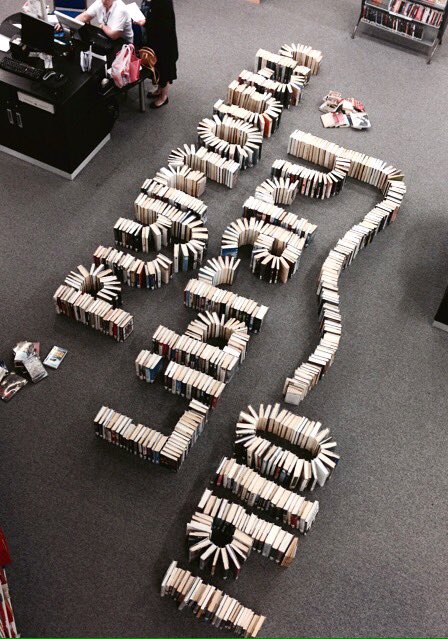 Jessica_clemes's tweet photo. Today was spent stacking up hundreds of books for our Plymouth library project @plymlibraries @ryanjesty https://t.co/zVhYH8dmmf