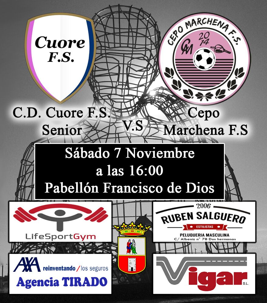 CuoreFS's tweet photo. Debutamos en casa frente al actual líder @cepomarchenafs, no ha perdido aun. Te necesitamos, tu apoyo es esencial! https://t.co/p5EYTLmaAi