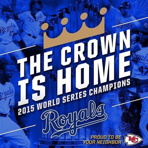 keithmarkmra's tweet photo. KC loves our @Royals This city is packed & electric! We won #WorldSeries & DID #TakeTheCown https://t.co/YpMZHUCiog