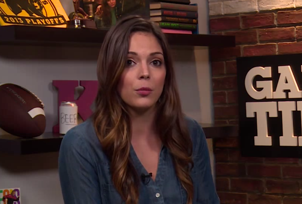 TheAtlantic's tweet photo. 'Garbage Time With Katie Nolan' is the future of sports TV https://t.co/TZ8QwYrYJT https://t.co/5JWEFlpcXU