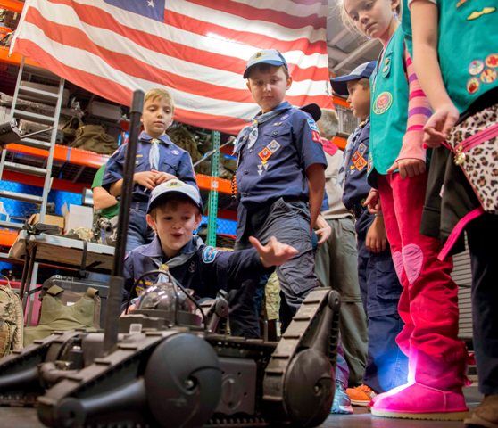FBIWFO's tweet photo. We welcomed the @boyscouts to the #FBI today. Is there a #futurecareer in law enforcement for these #cubscouts? https://t.co/oWthVj44zA